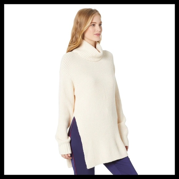 FREE People Eleven Chunky Sweater Cream - Picture 2 of 8
